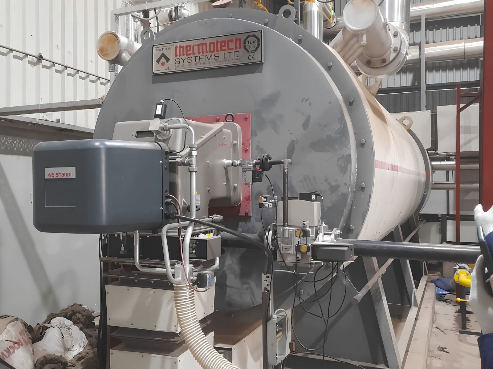Thermotech oil heater commissioning concluded