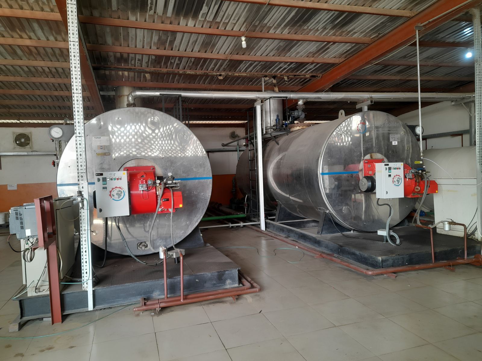 Steam Boilers after schedule maintenance